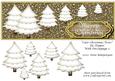 Cute Christmas Trees Dl Topper with Decoupage 2