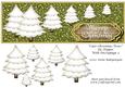Cute Christmas Trees Dl Topper with Decoupage 3