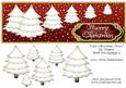 Cute Christmas Trees Dl Topper with Decoupage 9