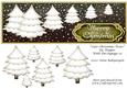 Cute Christmas Trees Dl Topper with Decoupage 10