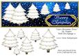 Cute Christmas Trees Dl Topper with Decoupage 11