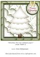 Christmas Tree on Scalloped Layers Large Topper 4