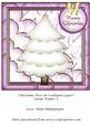 Christmas Tree on Scalloped Layers Large Topper 5