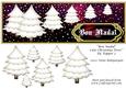 Bon Nadal Cute Christmas Trees Dl Topper 2