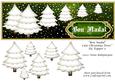 Bon Nadal Cute Christmas Trees Dl Topper 5