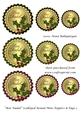 Bon Nadal Scalloped Round Mini Toppers & Tags 2