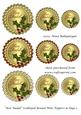 Bon Nadal Scalloped Round Mini Toppers & Tags 3
