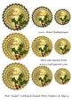 Bon Nadal Scalloped Round Mini Toppers & Tags 4