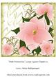 Pink Poinsettias Large Square Topper 9