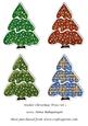 Sticker Christmas Trees Set 1