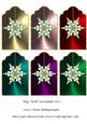Tags with Snowflake Set 1