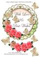 Large Scalloped Topper with Roses & Butterflies 3