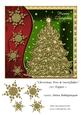 Christmas Tree & Snowflakes 7x7 Topper 1