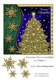 Christmas Tree & Snowflakes 7x7 Topper 3