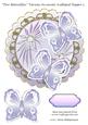 Two Butterflies Various Occasions Scalloped Topper 2