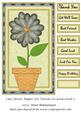 Cute Flower Topper for Various Occasion Cards 5