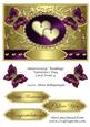 Anniversary/ Wedding/ Valentine's Day Card Front 4