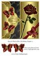 Rose & Butterflies Birthday Topper 2