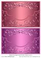 Blank Envelope Card Fronts with Swirls 3