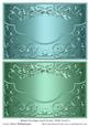 Blank Envelope Card Fronts with Swirls 5