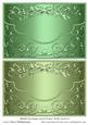 Blank Envelope Card Fronts with Swirls 6