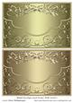 Blank Envelope Card Fronts with Swirls 7