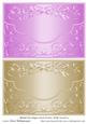 Blank Envelope Card Fronts with Swirls 9