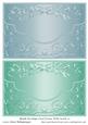Blank Envelope Card Fronts with Swirls 10