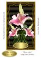 Three Lilies Large Card Front 3