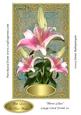 Three Lilies Large Card Front 10