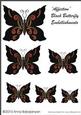 Affection Black Butterfly Embellishments