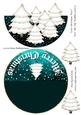 Cute Christmas Trees Over the Top Wobble Card 10
