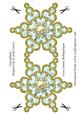 Snowflake Shaped Cut & Fold Card 1
