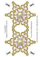Snowflake Shaped Cut & Fold Card 2
