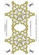 Snowflake Shaped Cut & Fold Card 5