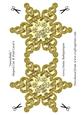 Snowflake Shaped Cut & Fold Card 6