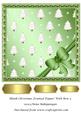 Blank Christmas Framed Topper with Bow 3