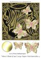 When I Think of You Large Topper with Butterflies 4