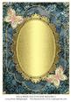 Fancy Blank Card Front with Butterflies 5