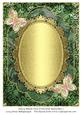 Fancy Blank Card Front with Butterflies 7