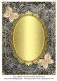 Fancy Blank Card Front with Butterflies 8
