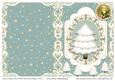 Cut & Fold Card with Cute Christmas Tree 1
