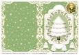 Cut & Fold Card with Cute Christmas Tree 12