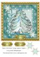 Quiet Christmas Large Square Topper 1