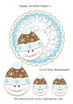 Happy Snowball Topper 3