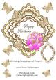 Birthday Fancy Layered Topper 1