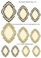 Beautiful Blank Tags Set 1