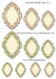Beautiful Blank Tags Set 3