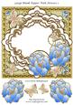 Large Blank Topper with Flowers 1