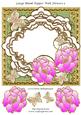 Large Blank Topper with Flowers 5